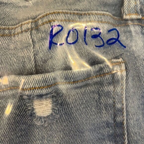 Kendall + Kylie Super High Distressed Skinny Jeans Medium Light Wash Size 28 - Picture 9 of 9